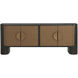 Dresden 82.5 X 20 inch Cognac / Smoke Grey Sideboard